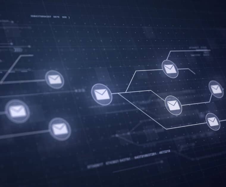 email marketing: ícones de email