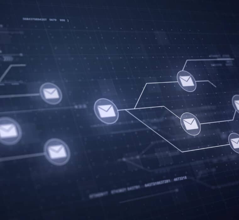 email marketing: ícones de email